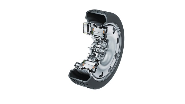 Bộ truyền động đùm bánh xe bằng điện