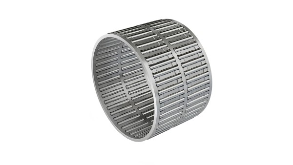 Chi tiết lắp ráp khung và trục lăn hình kim