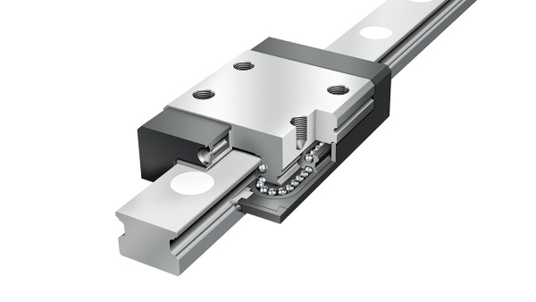 Bộ phận dẫn hướng tuyến tính Schaeffler: Các bộ phận thanh dẫn và vòng bi cầu tịnh tiến bốn dãy