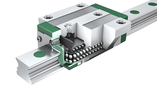 Bộ phận dẫn hướng tuyến tính Schaeffler: Các bộ phận thanh dẫn và vòng bi cầu tịnh tiến bốn dãy