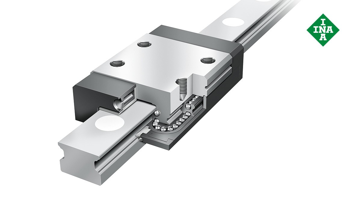 Bộ phận dẫn hướng tuyến tính Schaeffler: Các bộ phận thanh dẫn và vòng bi cầu tịnh tiến